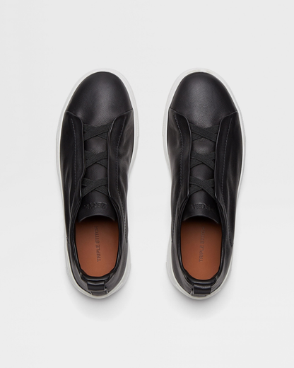 Triple — Black / White Sole
