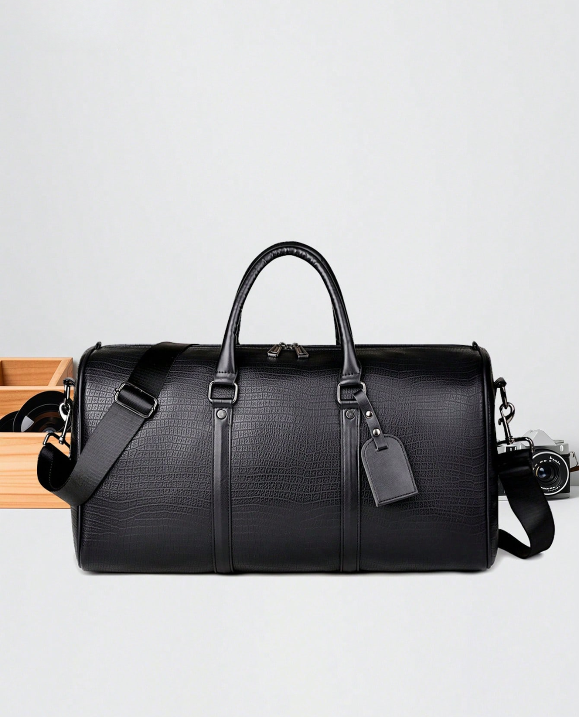 Avaron Leather Duffle Bag