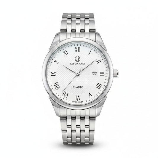 Classic Raez Silver White 40mm