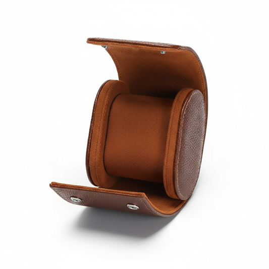 Premium Brown Leather Case · 1 Slot - Pablo Raez