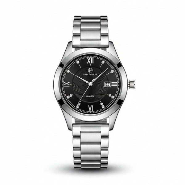 Henry Raez Silver Black 40mm