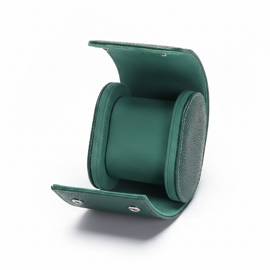 Premium Green Leather Case · 1 Slot - Pablo Raez