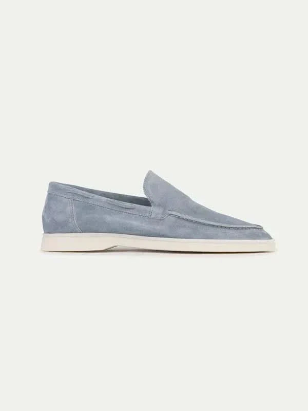 Classic Suède Loafer Baby Blue